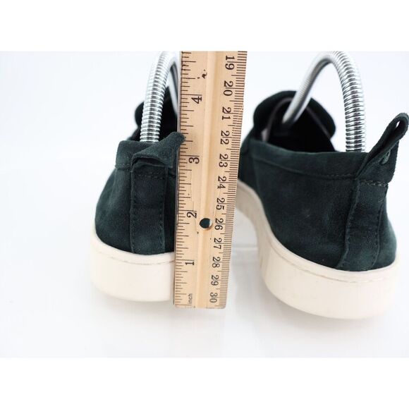 Vionic Uptown Loafer Women 8.5 Green Suede Leather Slip On Platform Shoes - Picture 6 of 12